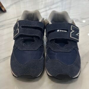 Kids Navy Blue New Bakance Classic 574 Sneakers